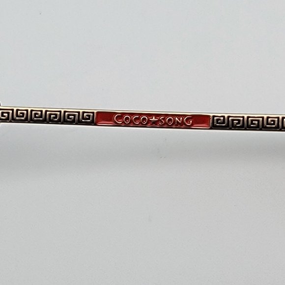 Coco Song CCS CV186 Sun Touch Col. 1 Eyeglasses Frame w/ Case 53-16-140 - Picture 9 of 15